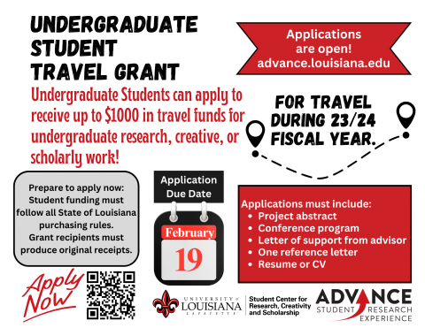 travel grant uofsc